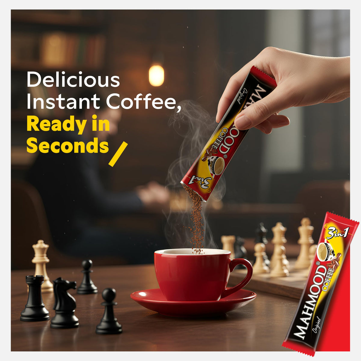 Mahmood 3 in 1 mix for cozy breaks at home or office.
