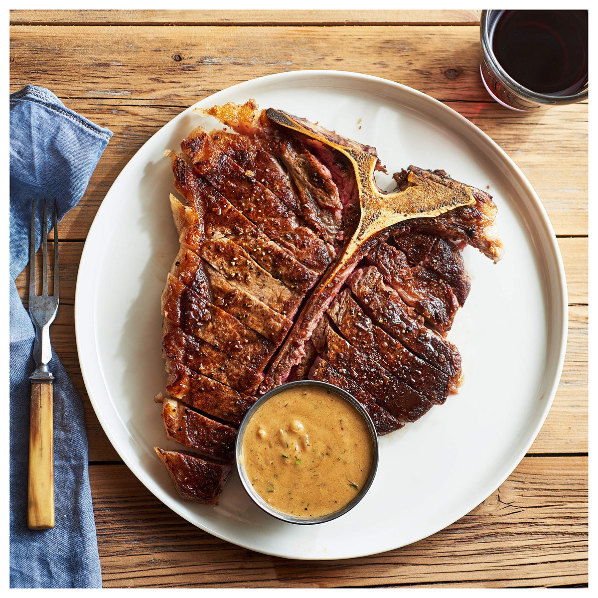 Maille Old Style Dijon mashed potatoes with a flavorful kick.