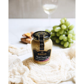 Mashed potatoes enriched with Maille Rich Country Dijon.