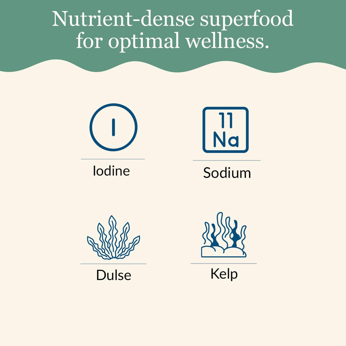 Organic kelp and dulse blend from Maine Coast Sea Vegetables.