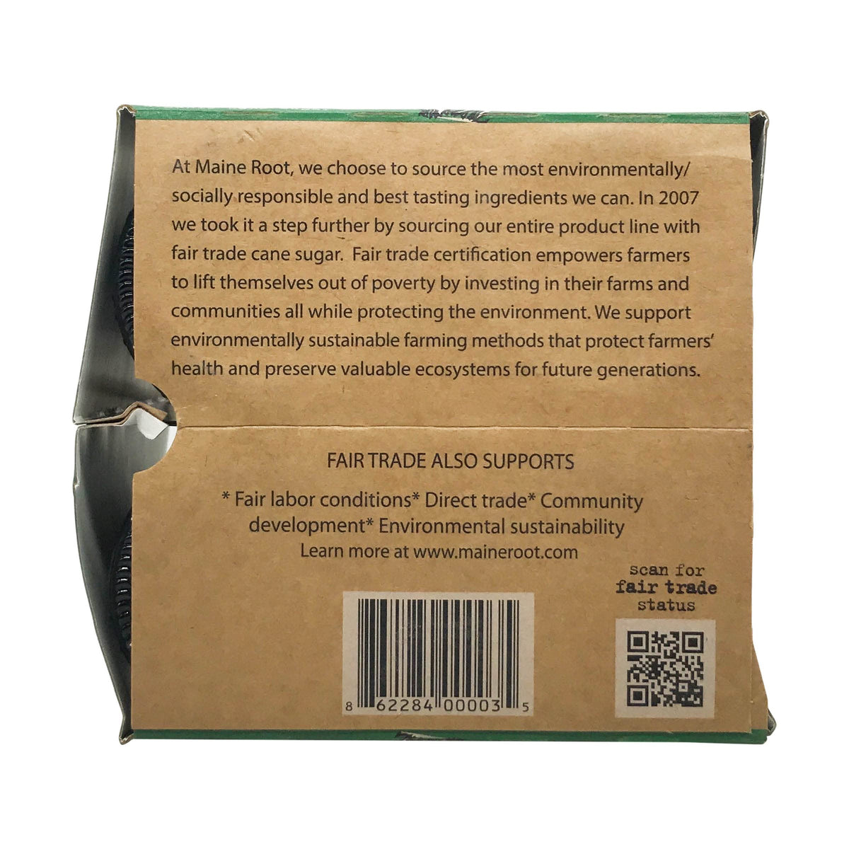 Maine Root Beer 4-pack packaging for convenient sharing.