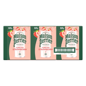 Maison Perrier Forever Strawberry lifestyle scene with refreshing bubbles.