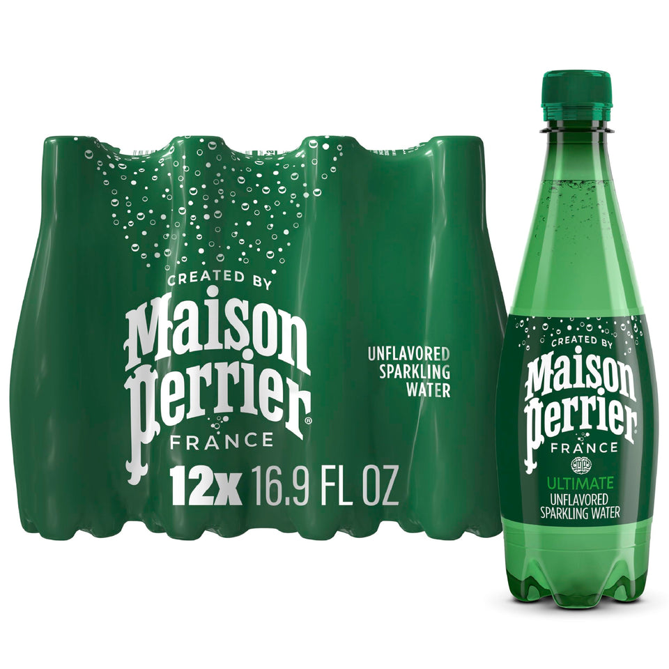 Maison Perrier Ultimate bottle pour creates a crisp refresh for any moment.