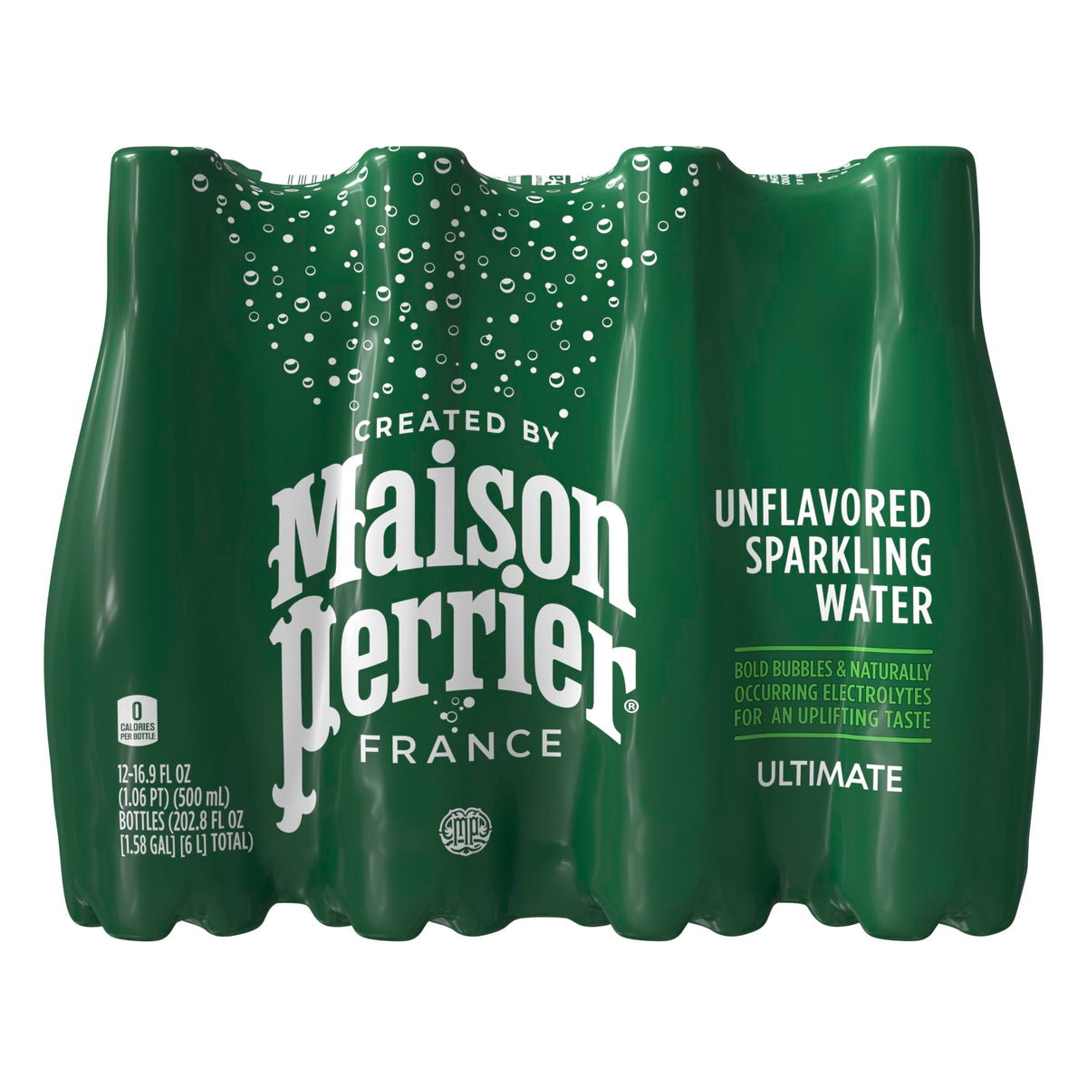 Maison Perrier Ultimate zero-calorie hydration option ideal for lighter beverages.
