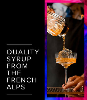 1883 Blackberry Syrup label highlighting Made in France