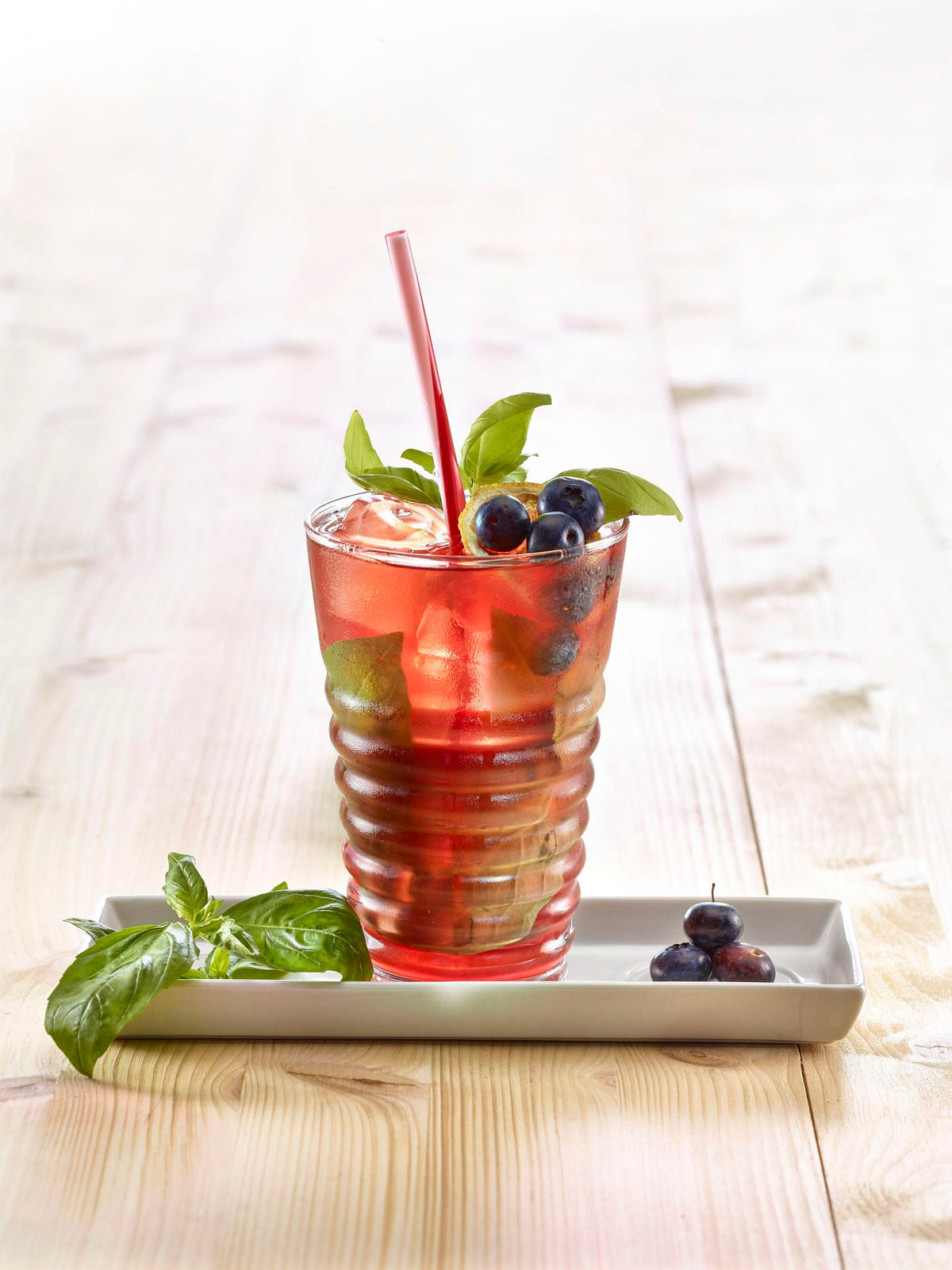 1883 MAISON ROUTIN Blueberry Syrup ingredients include natural extracts for genuine flavor.
