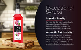 1883 Bubblegum Syrup cocktail—adds playful color and sweetness