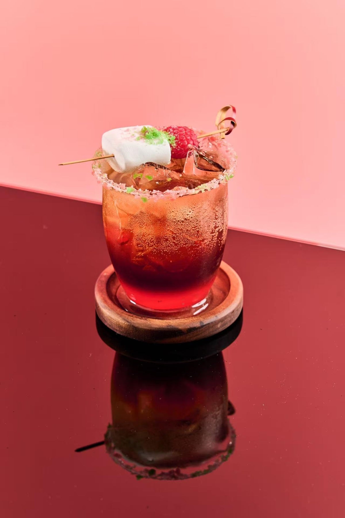 1883 Bubblegum Syrup ingredients—cane sugar base and allergen-free formulation