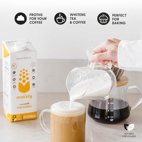 Maizly Original corn milk baking dough adds creamy moisture