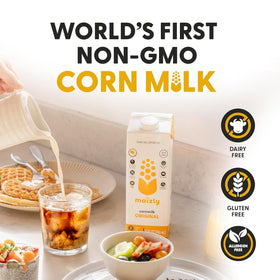 Maizly Original corn milk coffee foam ideal for barista quality lattes