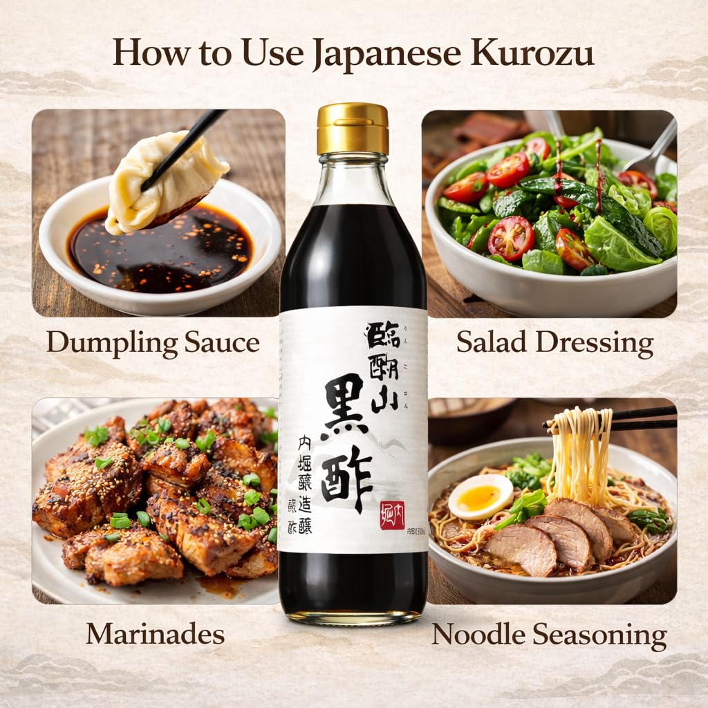 MAJI RICE double brown rice vinegar pour with rich umami.