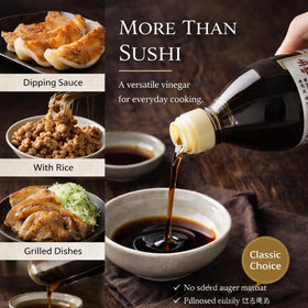 Glistening glaze over roasted vegetables with UCHIBORI