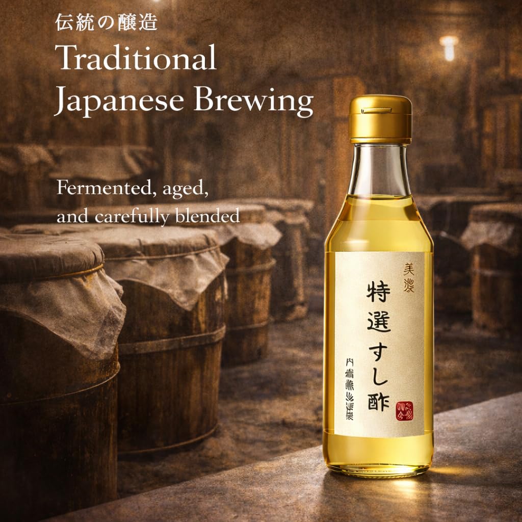 MAJI RICE Uchibori for sashimi and dressings adds balanced flavor.