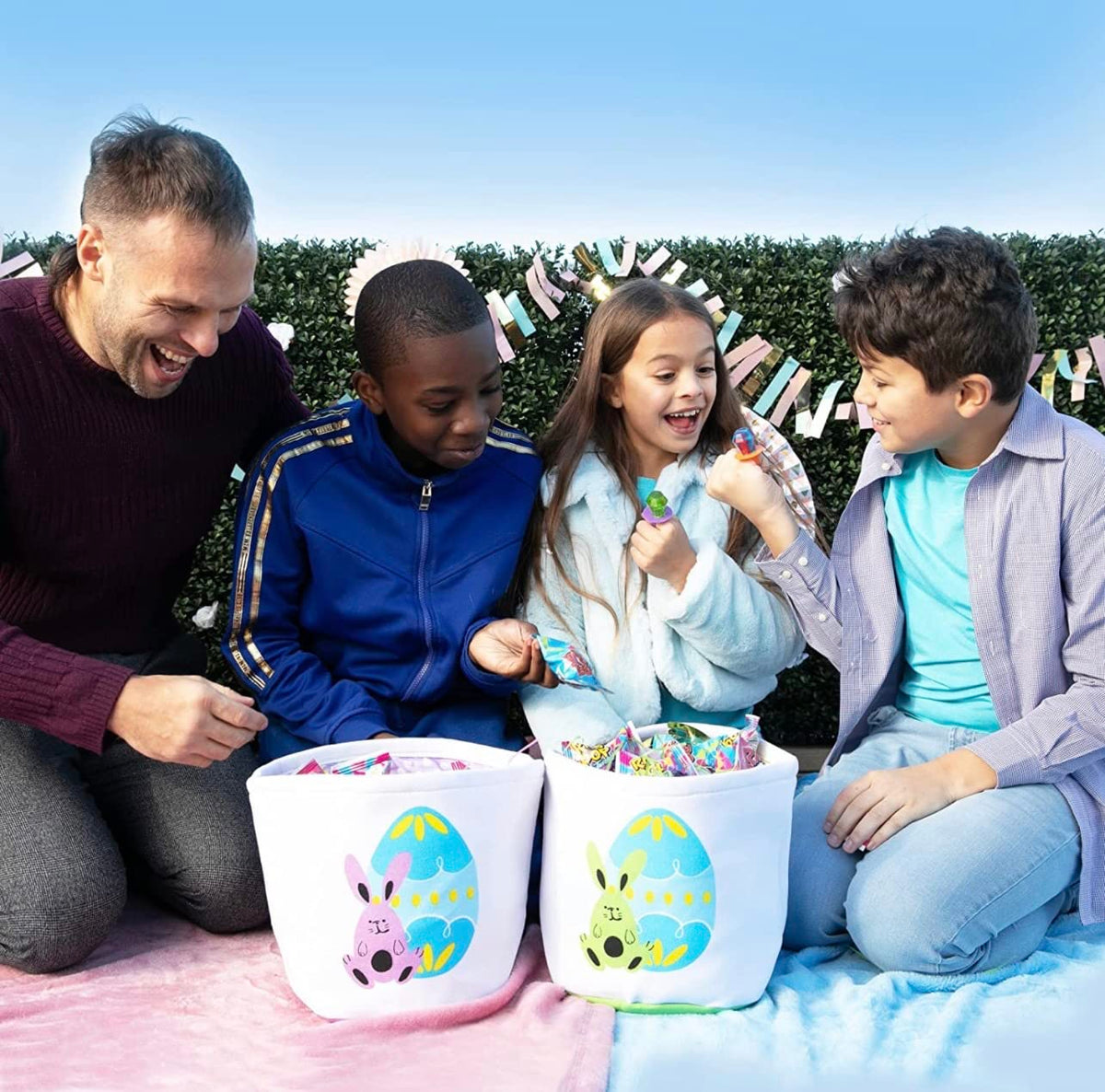 MAJUU Easter basket fillers with colorful pops to surprise kids