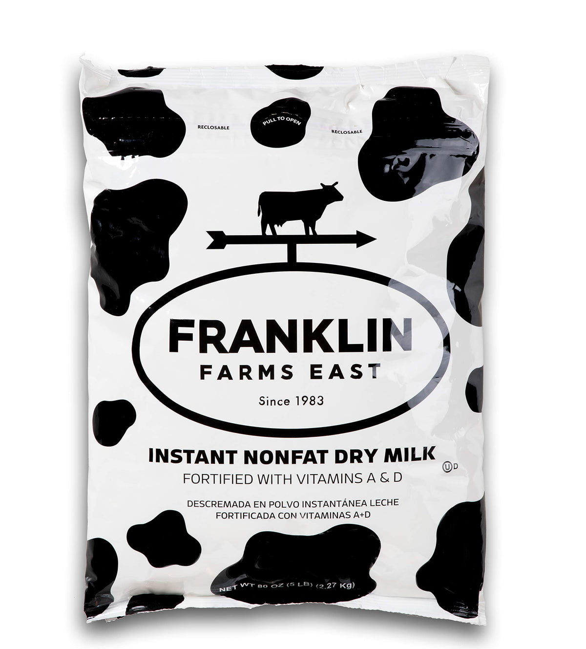 Make it Meaty premium USA instant nonfat dry milk dissolves quickly in cold water for easy skim milk.
