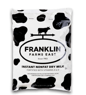 Make it Meaty premium USA instant nonfat dry milk dissolves quickly in cold water for easy skim milk.