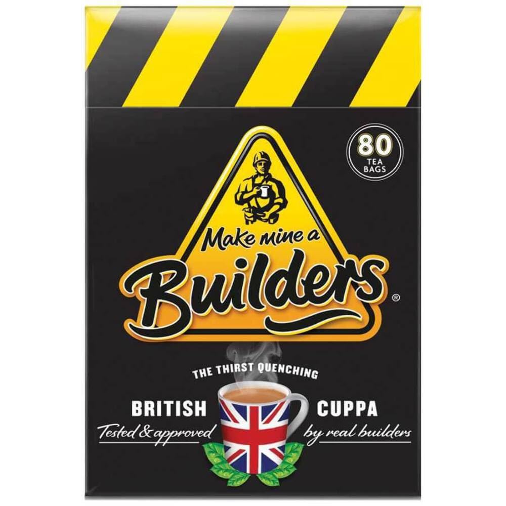Make Mine A Builder's teabags master blend black tea, ideal for a strong daily cup.