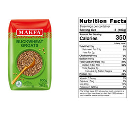 Makfa Buckwheat Groats used in kasha and pilaf for versatile meals