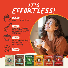 Māla Girl Fireball Basil sachet for bold herbal flavor in meals