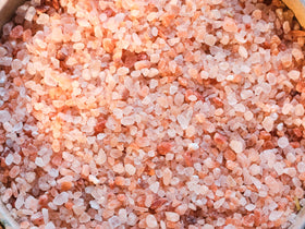Front label of Maldon Merchants Range pink salt signaling premium heritage.