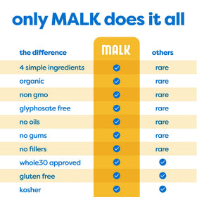 MALK Vanilla Almond Milk pantry staple for shelf-stable convenience
