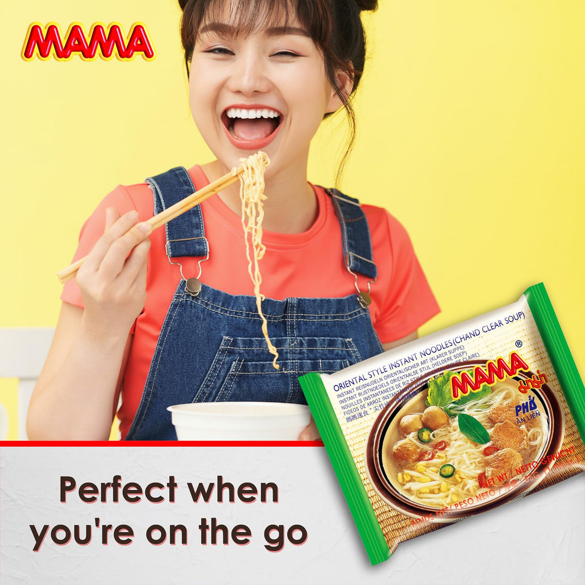 MAMA Noodles zero trans fat claim on packaging