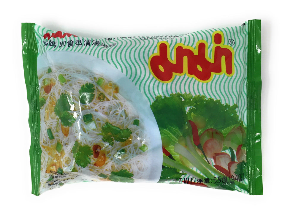 MAMA Oriental ramen vermicelli packaging offers a convenient ready-to-use 10-pack for quick meals.