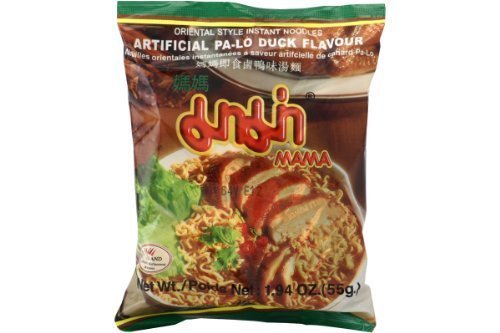 MAMA Pa-Lo Duck flavor instant noodles, 30-pack, convenient quick meals for busy days