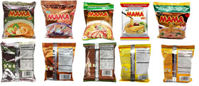 Mama Oriental Style seasoning packet close-up for quick flavor boost.