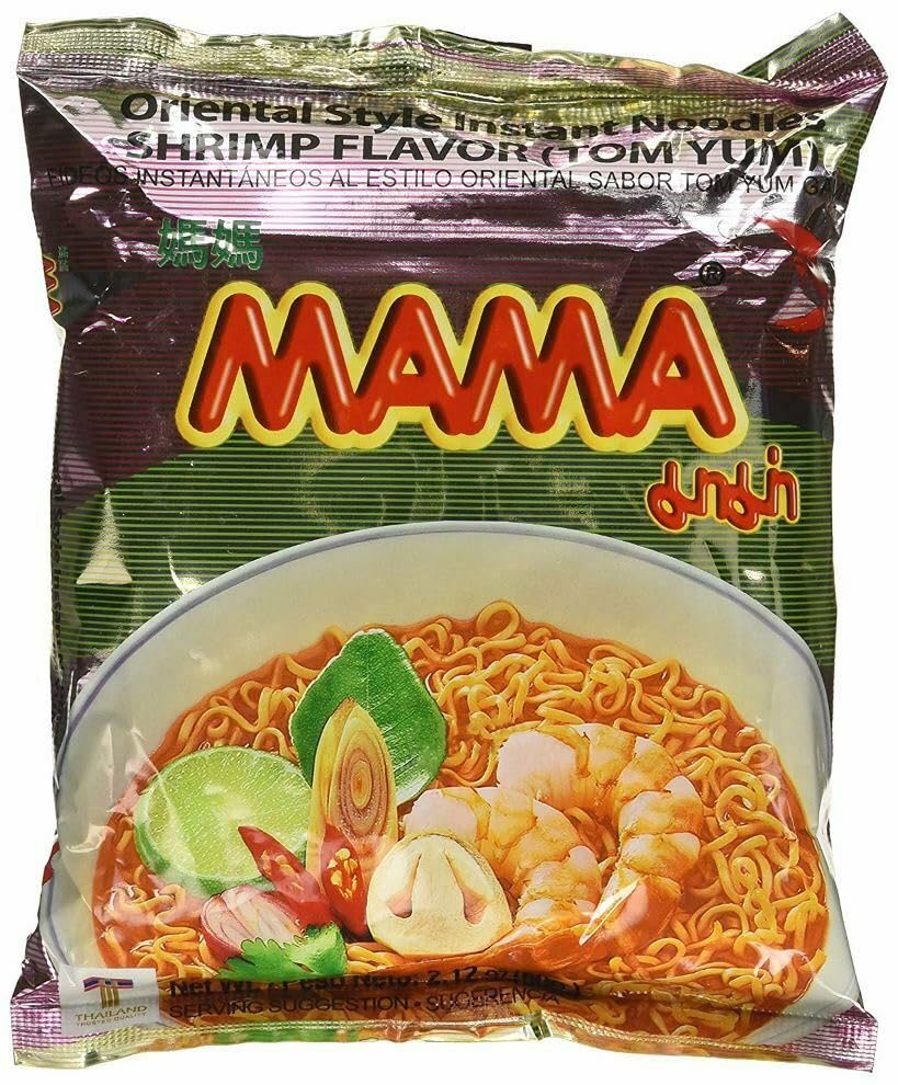 Pa-Lo Duck flavor pack from Mama noodles for a savory option.