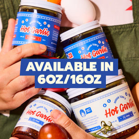Compact 6oz jar from Mama Teav's fits neatly on shelves for quick flavor boosts.