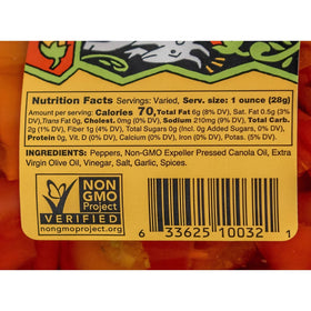 Mama Lil’s Yakima Valley grown peppers in oil with bright tang