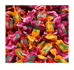 Mamba Fruit Chews 1-lb pack: individually wrapped for on-the-go snacking.