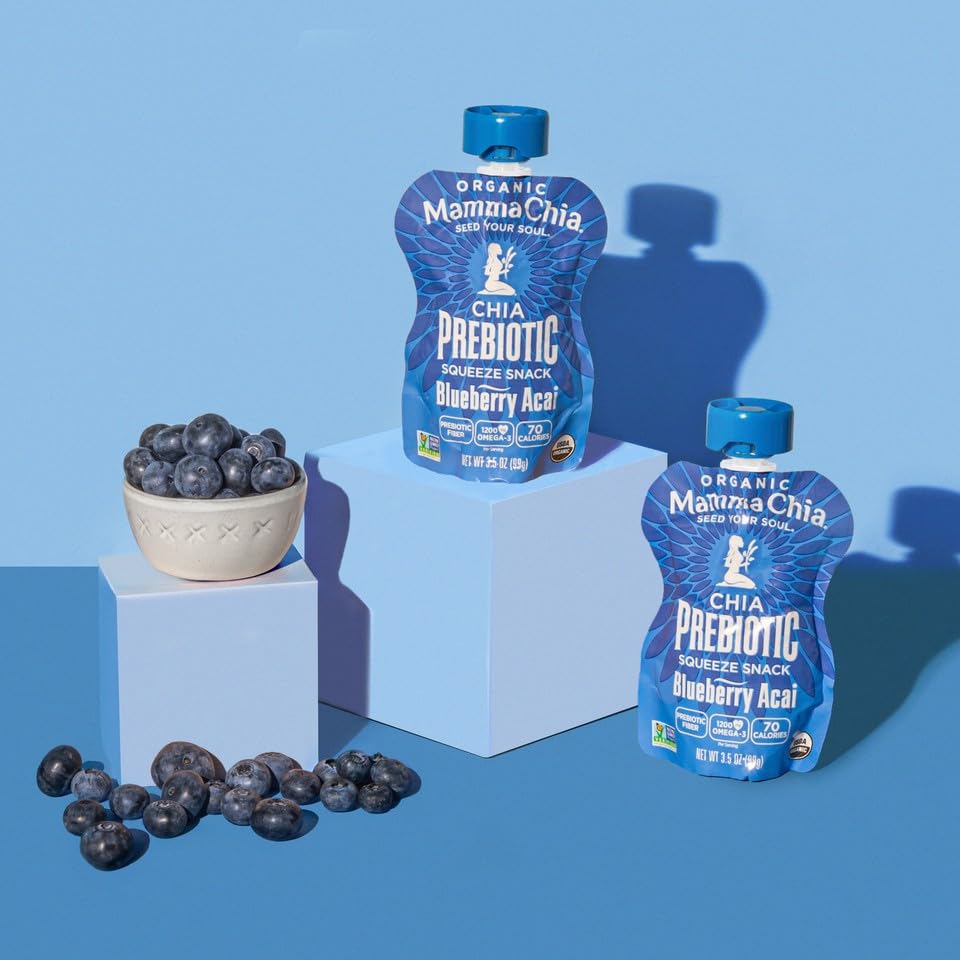 Mamma Chia fiber-rich prebiotic texture close-up invites nutritious, satiating meals.