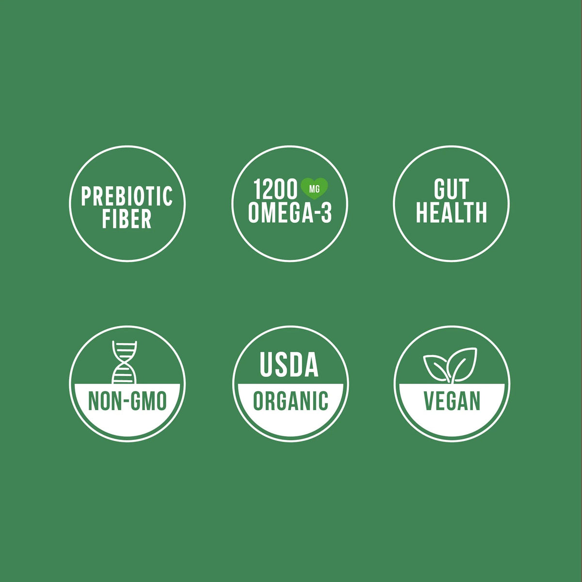 Mamma Chia Green Magic squeeze with non-GMO and kosher certifications.