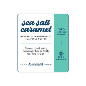 Close-up of 100% Arabica beans used in Manatee Gourmet Coffee