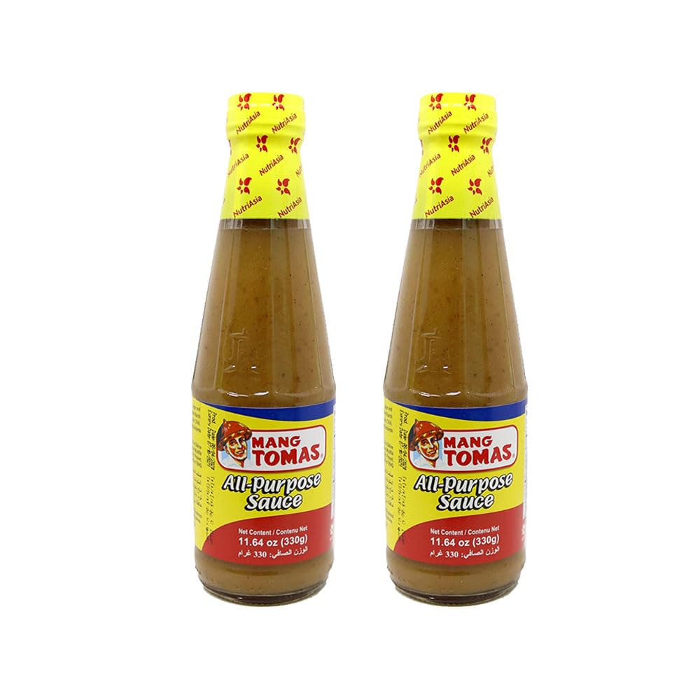 Mang Tomas Lechon Sauce Original bottle close-up for authentic flavor enhancement in Filipino dishes