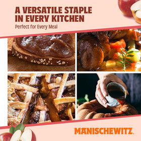 Manischewitz Apple Butter sauce glaze adds a touch of sweet tang to sauces.