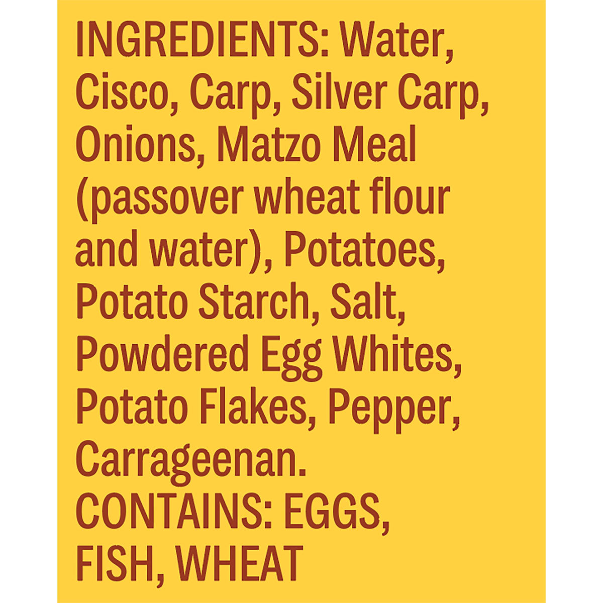 Manischewitz Gefilte Fish 24-ounce jar, easy storage for weeknight dinners.