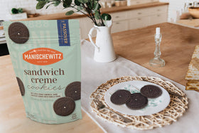 Manischewitz gluten-free sandwich cookies kosher-for-passover label – suitable for celebrations