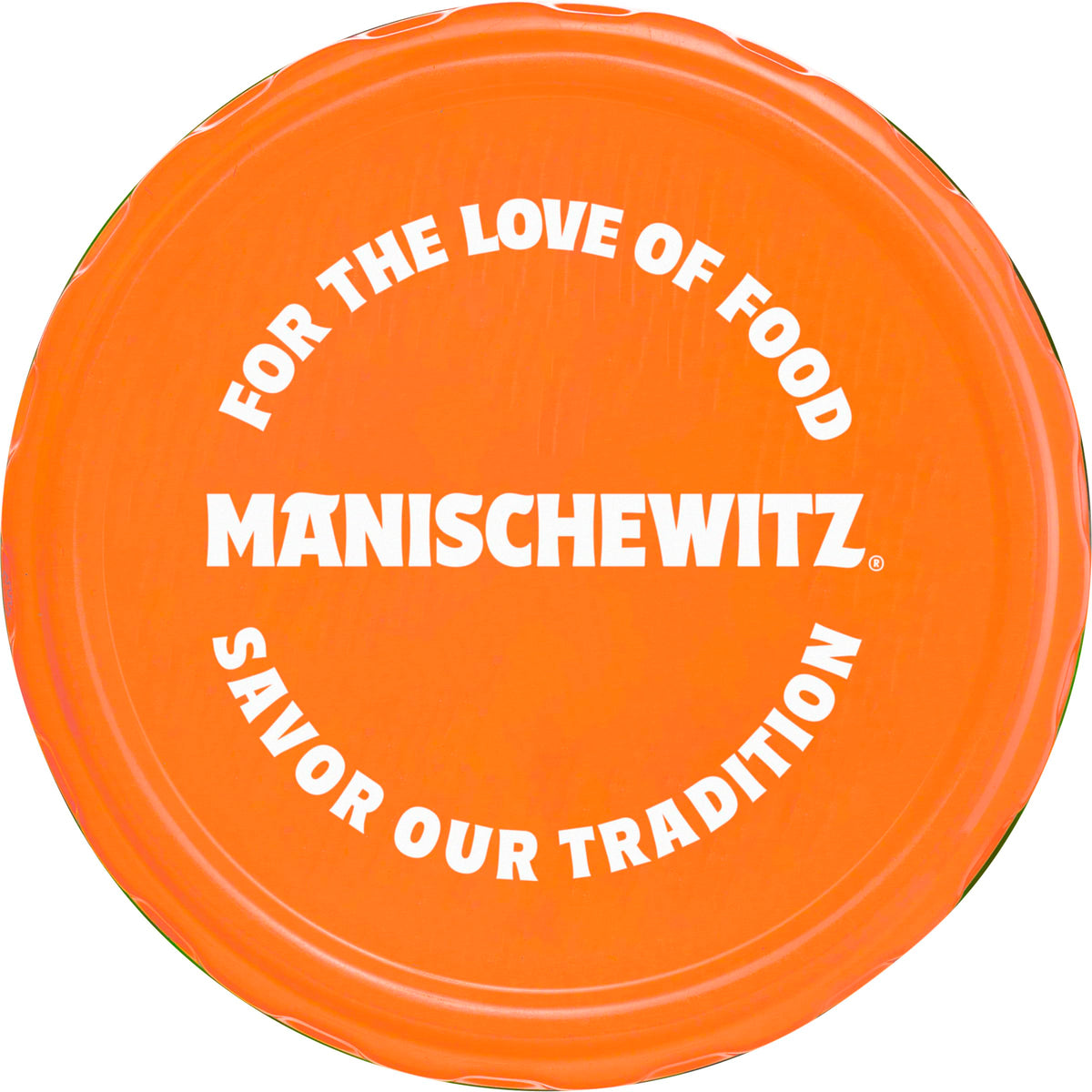 Manischewitz Kosher Passover symbol on jar, trusted for holiday meals.
