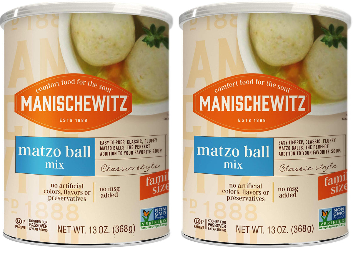 Manischewitz Matzo Ball Mix two-pack box for easy family meals