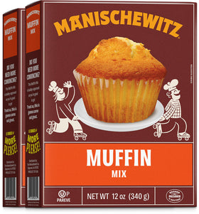 Manischewitz Muffin Mix Apple Cinnamon muffins ready for a cozy breakfast