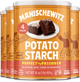 Manischewitz potato starch bulk container for versatile gluten-free baking and thickening
