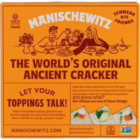 Manischewitz Two-Box Matzo Pack: convenient, budget-friendly snack for family gatherings.