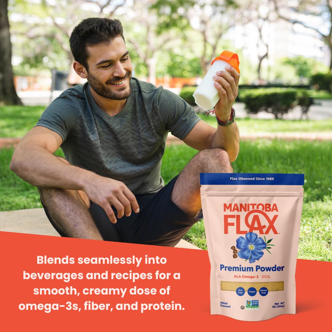 Manitoba Flax packaging front showcases new look.