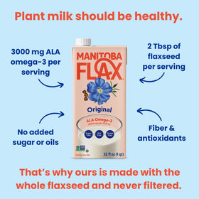 Manitoba Milling flax milk Canadian-grown flax claims