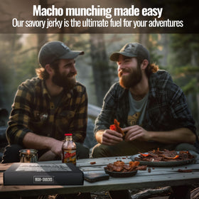 ManSnacks turkey sticks lighter option for road trips and picnics