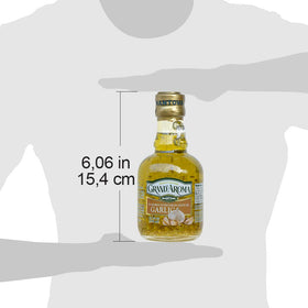 Mantova Garlic Grand'Aroma oil infusion highlighting fresh garlic aroma