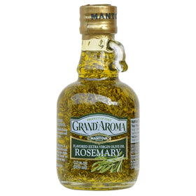 Mantova Grand’Aroma rosemary olive oil bottle for cooking with fresh herb aroma